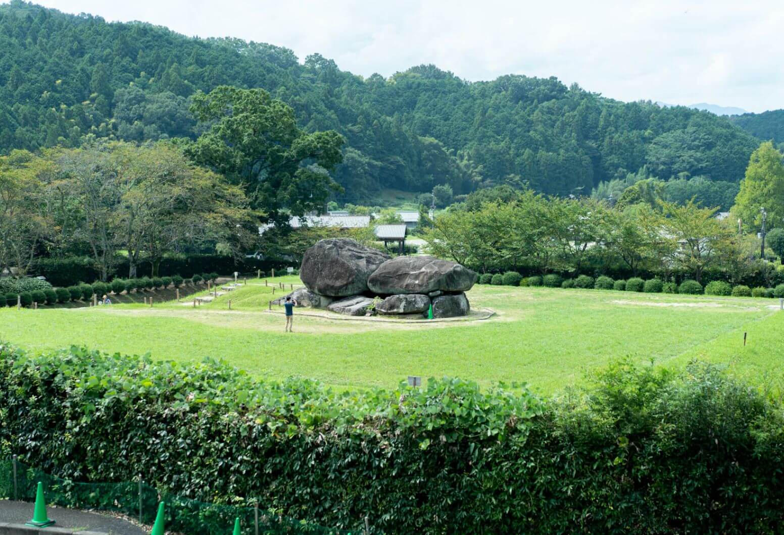 奈良 石舞台古墳の写真