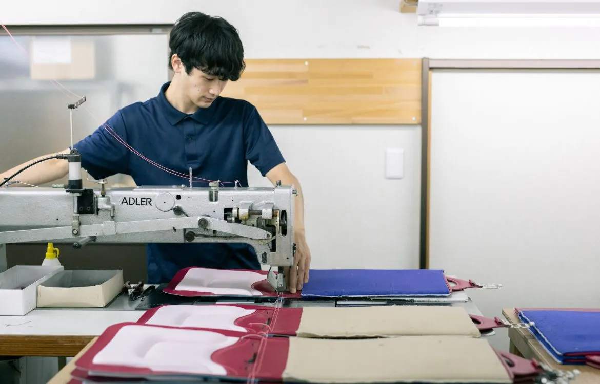 職人の技術が間近で見られます