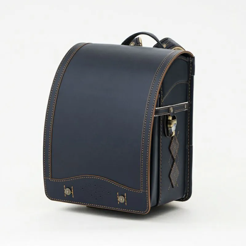 オックスフォード 紺×ウォルナット