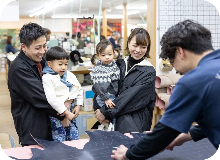 見て、背負って、現場を体感!工房ランドセル選び