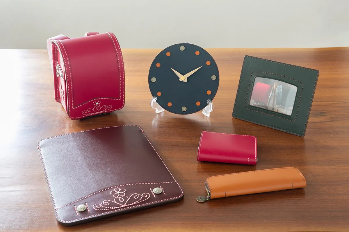 ランドセルリメイクで、ご家族にとって身近な革小物に