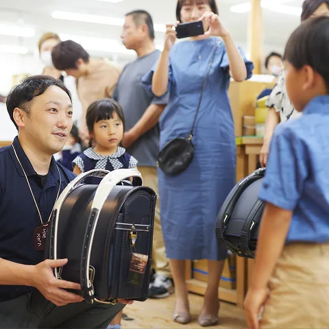 ランドセル贈呈式