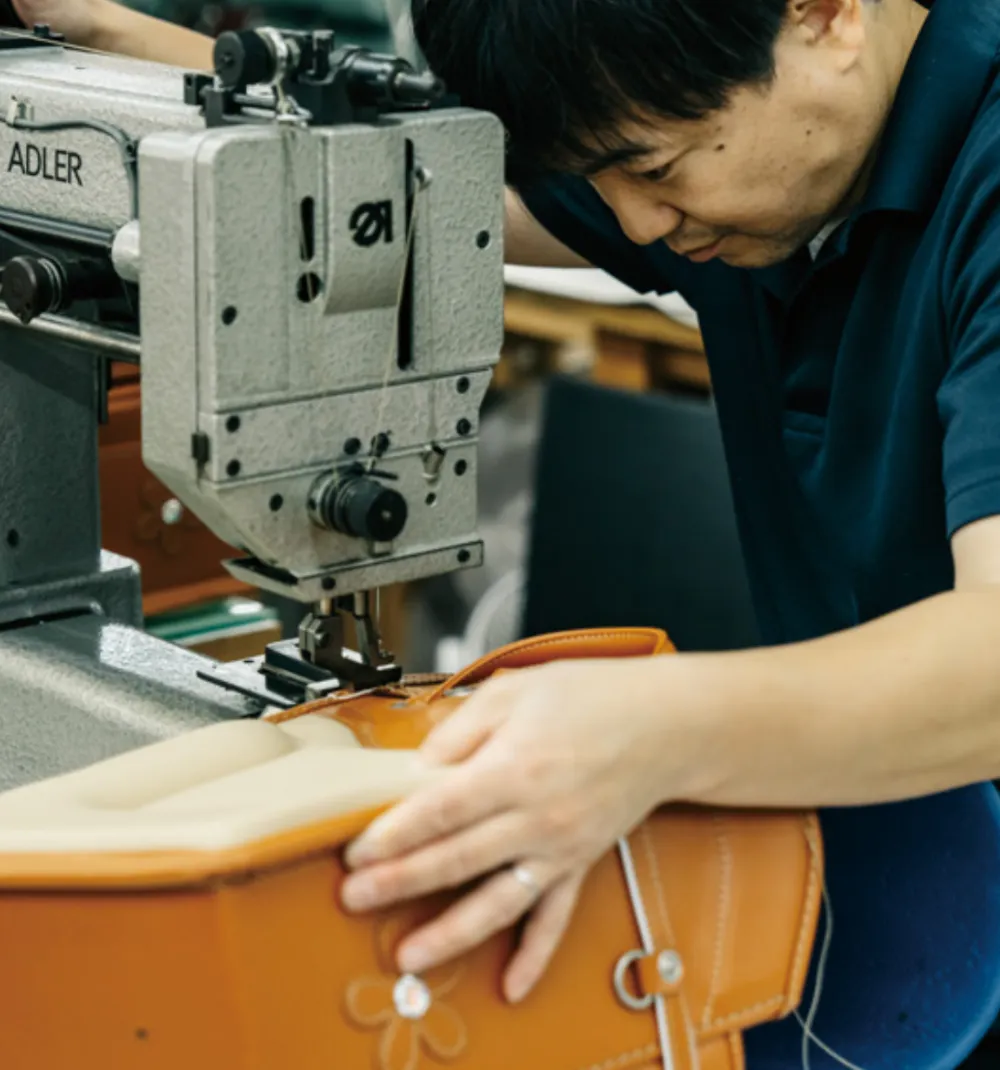 自社一貫製造で、品質に責任を。