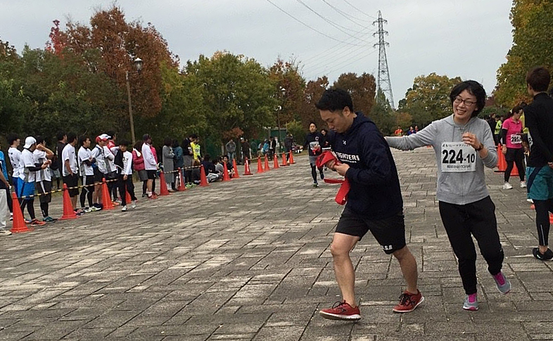 鞄工房山本 ランドセルBLOG「タスキをつないで42.195キロ!飛鳥リレーマラソンに参加しました!」
