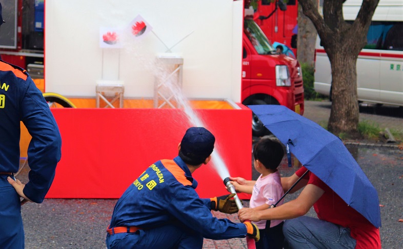 【鞄工房山本 表参道店】9月1日は防災の日！渋谷区総合防災訓練へ行ってきました！