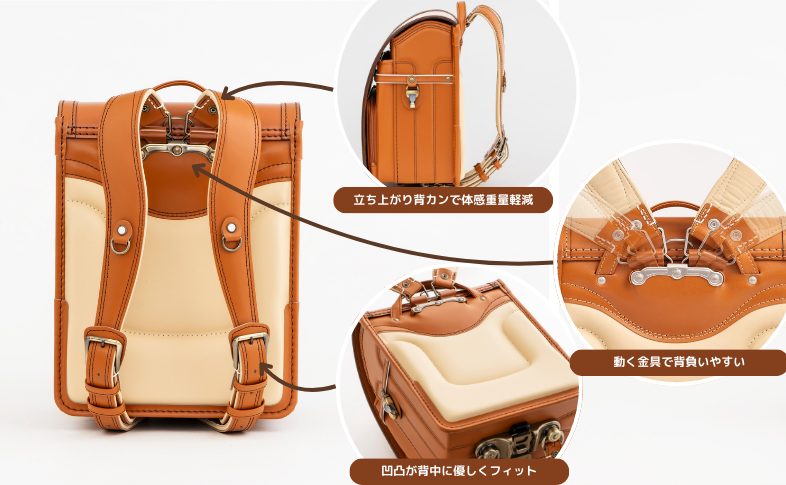 ランドセル 背負いやすさ 機能