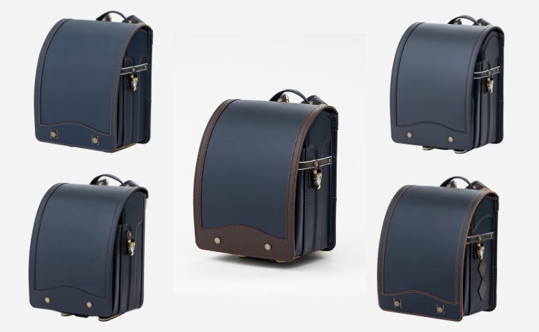 紺のランドセルいろいろ