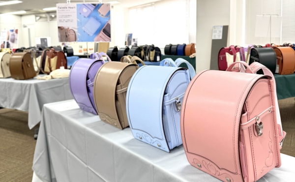 ランドセル展示会の様子